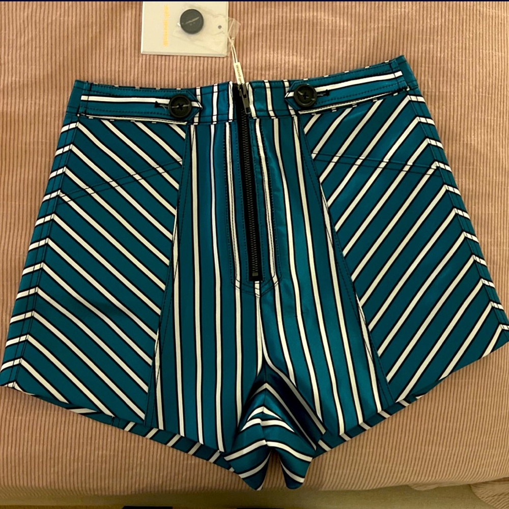 Satin self-portrait shorts. Never worn at all.